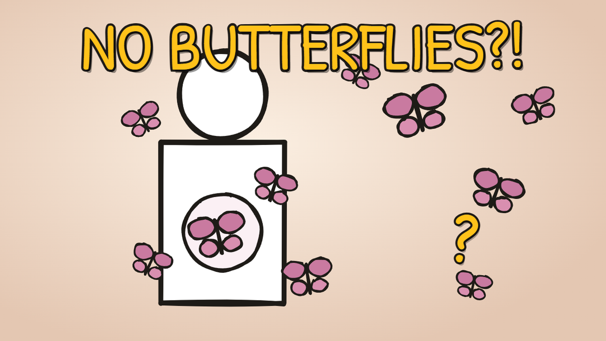 Munchrd illustration for: Why do you get butterflies in your stomach?