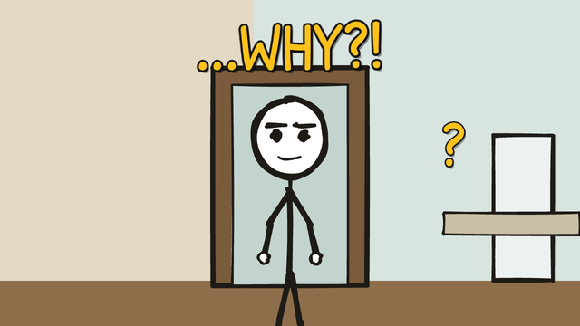 Munchrd: Why do you walk into a room and forget why?